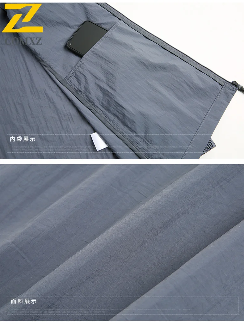 EiAO ​Men's UPF50+ Sun Protection Shirt - Lightweight Breathable Fishing Jacket, UV Proof Hoodie for Hiking Camping Outdoor​