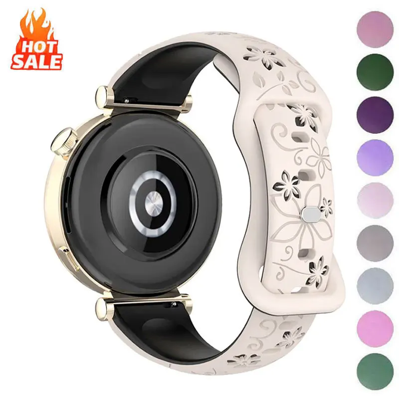 Elegant Silicone Engraved Bracelet