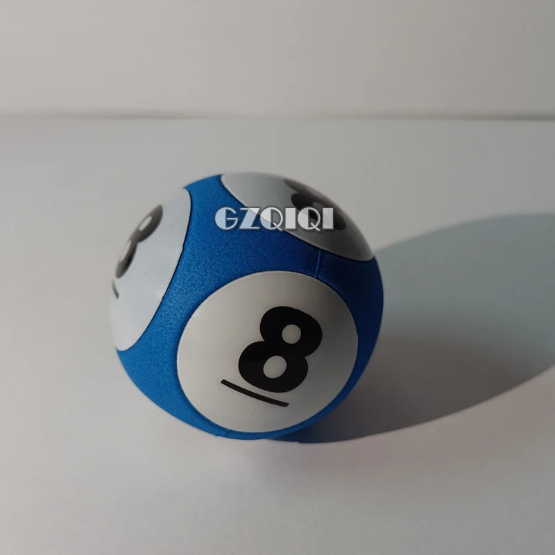 Lotto bingo balls with six sides numbered printing