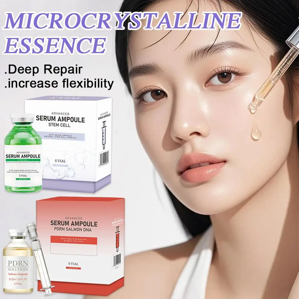 PDRN Salmon Dna Facial Serum High Luxury Ampoule Essence Nourishing Control Skin-Firming Smoothing Boosting Korean Skin Care New - immagine 4