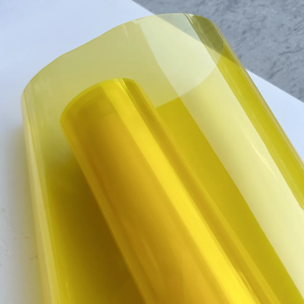 Car Headlight Film Application