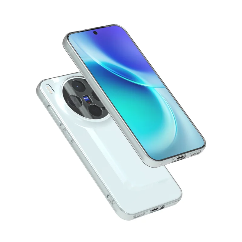 Ultra Thin Transparent TPU Soft Back Cover - Clear Bumper Case