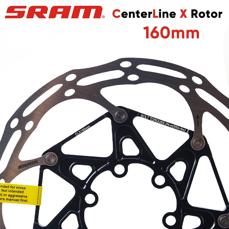 

SRAM CLX Disc Brake Rotor 160mm Centerline X Rotors MTB Hydraulic Brake Disc Road Mountain Bike Brake Pads Cycling Accessories