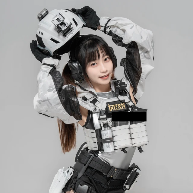 Children's Girls Armed Girl Tactical Vest QPC Entry-level