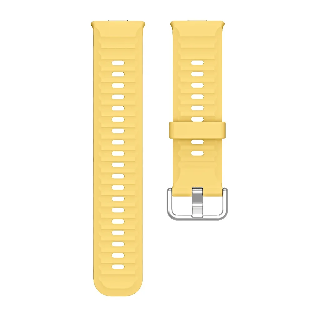Enhanced Silicone Watch Band with Dedicated Connector - Waterproof Strap