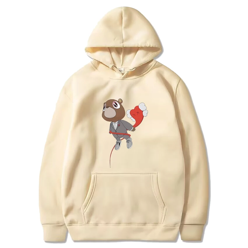 Kanye West Heartbreak Hoodie 2024 Men Women Hot sale Fashion Pullover Streetwear Fleece Unisex Long sleeve Hooded sweatshirts