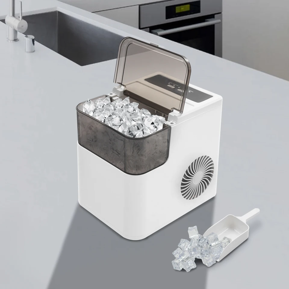 Compact Countertop Electric Ice Maker Machine