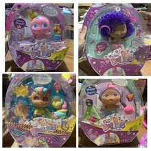 

17Cm The Bellies Dolls Blinky Queen Sleepy Guzzz Kuki Muak Figures Interactive Music Dolls Fun Children Play House Toys Gift