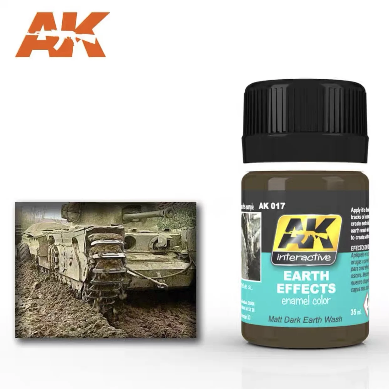 AK Interactive Weathering/Dust/Mud Effects Enamel Color Paint Set for  Modelling,(link 2),more colors in store - AliExpress