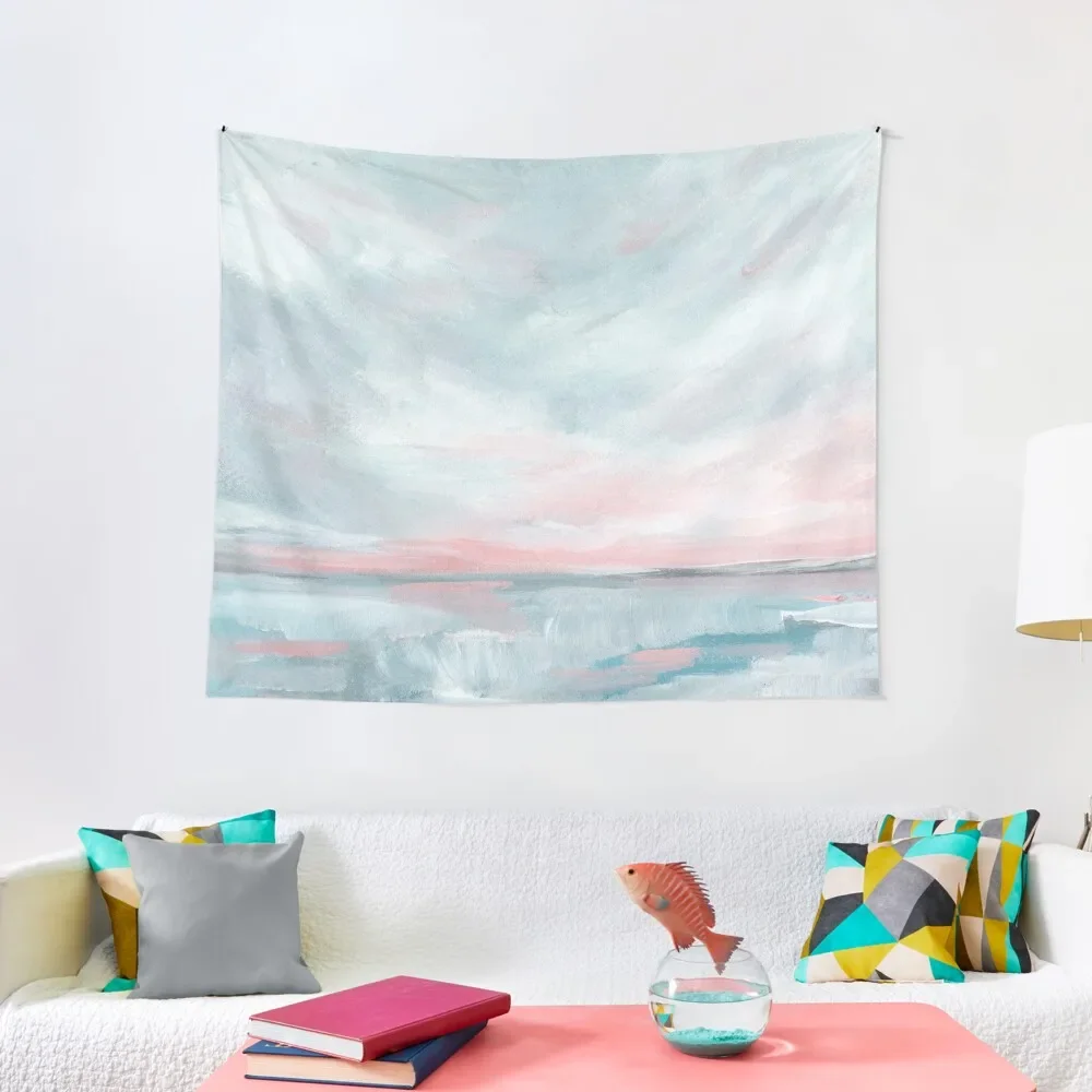 

Waves of Change - Stormy Sea Seascape Tapestry Home Decor Aesthetic House Decoration Tapestry