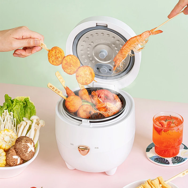 Midea 1.2L Electric Rice Cooker Mini Cute Multifunctional Electric