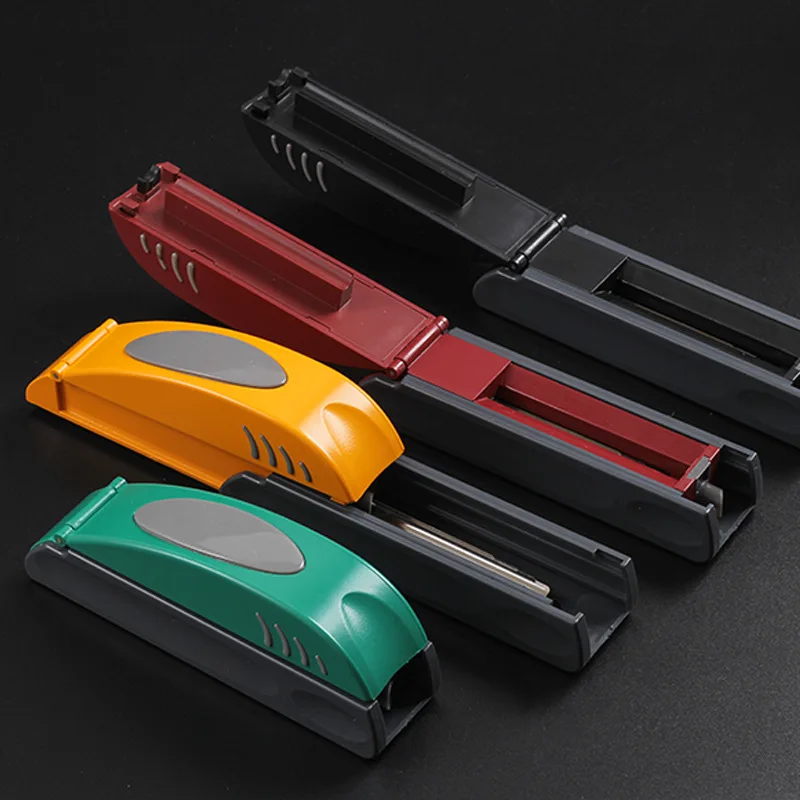 Manual Cigarette Rolling Machine Single Tube Mushing Tobacco Filling Smoke Grass Roller DIY Maker Smoking Accessories 3