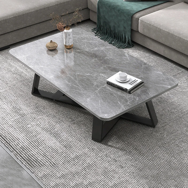 Luxury Coffee Tables Living Room Modern Design Marble Top Minimalist Low Dinning Table Nordic Mesa Auxiliar Bedroom Furniture