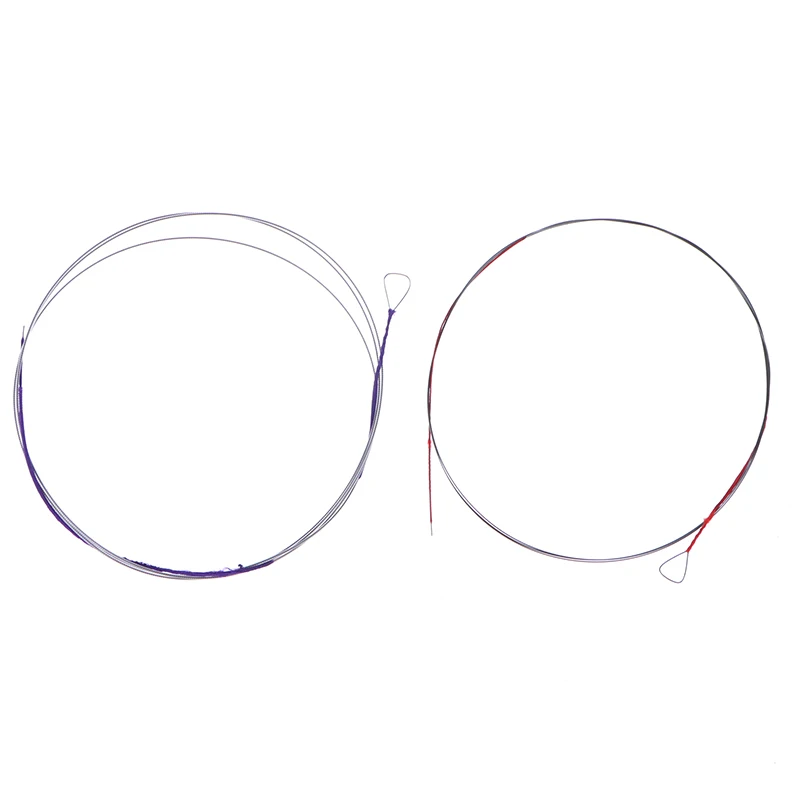 Erhu Accessories Erhu Strings 1Set Silver Color Device Durable Urheen String Glittery Stringed Instrument Part Erhu Strings for Alice