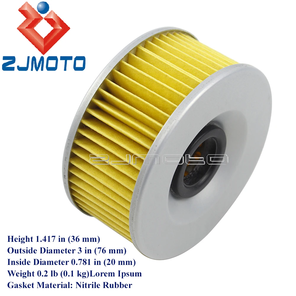 Per Yamaha Fzr600 Fz Xs Fzr 400 Xj 600 650 700 750 900 Fj600 Fz6003 Xs250 C D Se Sf Sg Sh Sk 78-82 Accessori Filtro Olio Motore