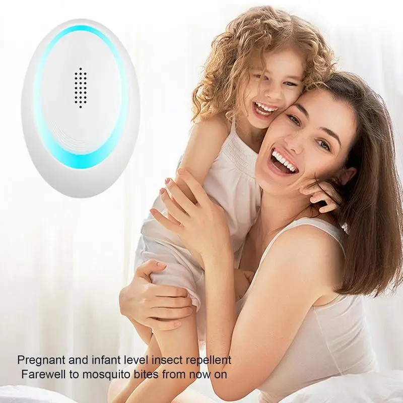 Repellente Per Zanzare Ad Ultrasuoni Con Dispositivo Repellente Per Topi A Luce Notturna Per Insetti Mouse Antizanzare Per Topi Di Zanzara Scarafaggio