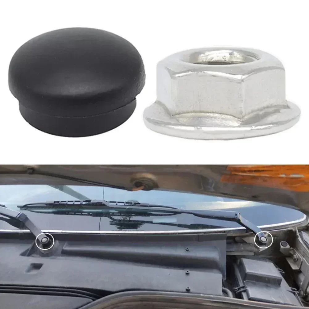 Car Front Windscreen Wiper Nut Cap Bolt Rocker Cover Kit 1J0955205A 9B9 133955435 955203005 5KD 955 205 5N0955205 Accessorie