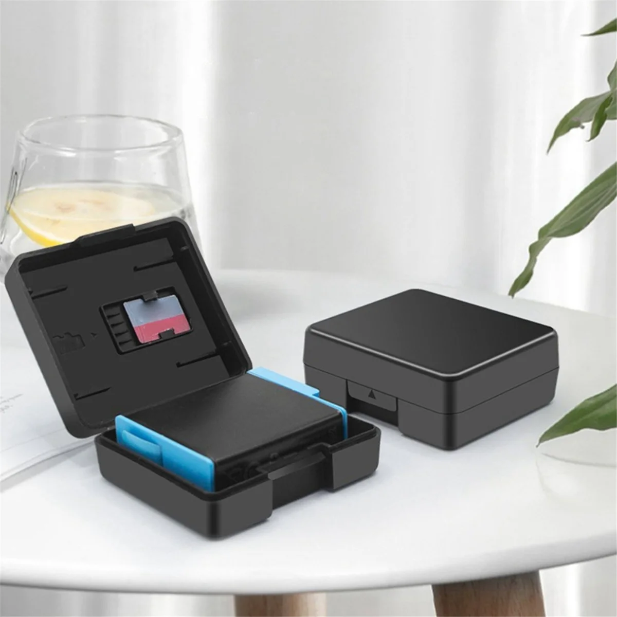 Battery Protective Storage Box Case with TF Card Holder for GoPro Hero 11 10 9 8 7 6 5 gopro battery case