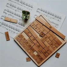 

Fractional Note Jigsaw Kids Wooden Toys Fraction Learning Puzzle Game Fine Motor Training Irregular Shape Jigsaw Creative Toys
