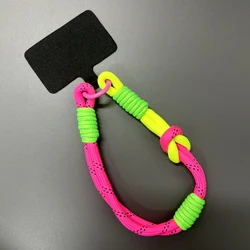 Korean Cute Knot Portable Anti - Loss Colorful Rope Hand Bracelet Chain (4)