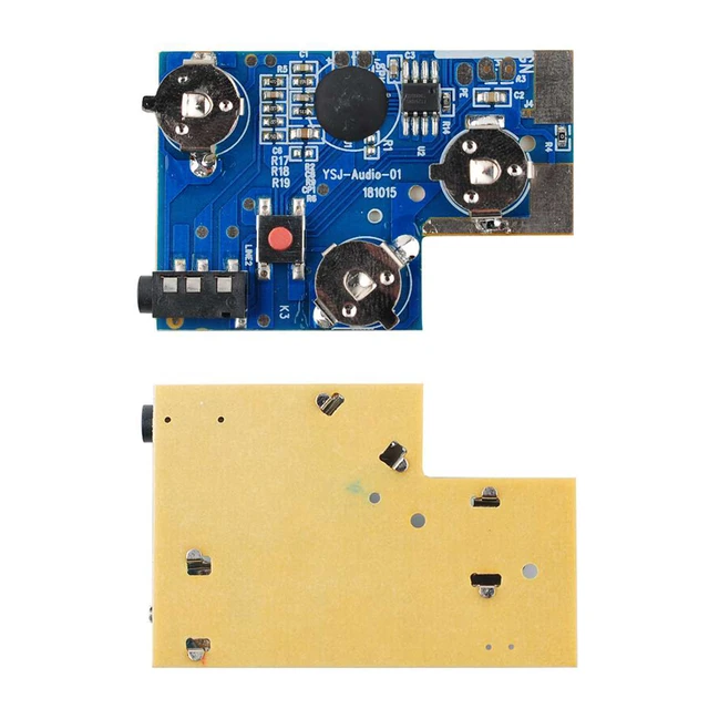 Caja de grabación de voz DIY, módulo de caja de mensajes, sonido
