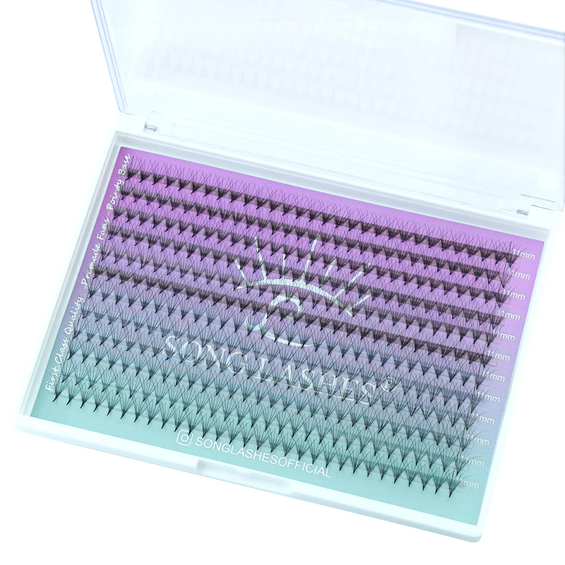 

SONG LASHES 3D 4D 5D 6D 7D False Eyelash Extensions Promade Volume Fans C/D Curls Sharp Thin Pointy Base Cosmetic Makeup Tools