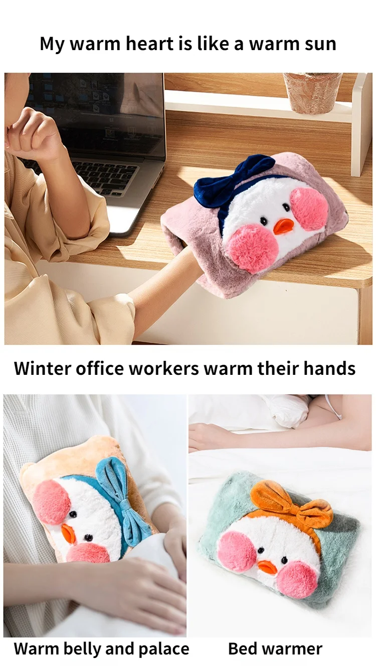 Bouteille D'Eau Chaude Électrique Rechargeable - Chauffe-Mains Et Sac Chauffant Pour L'Hiver