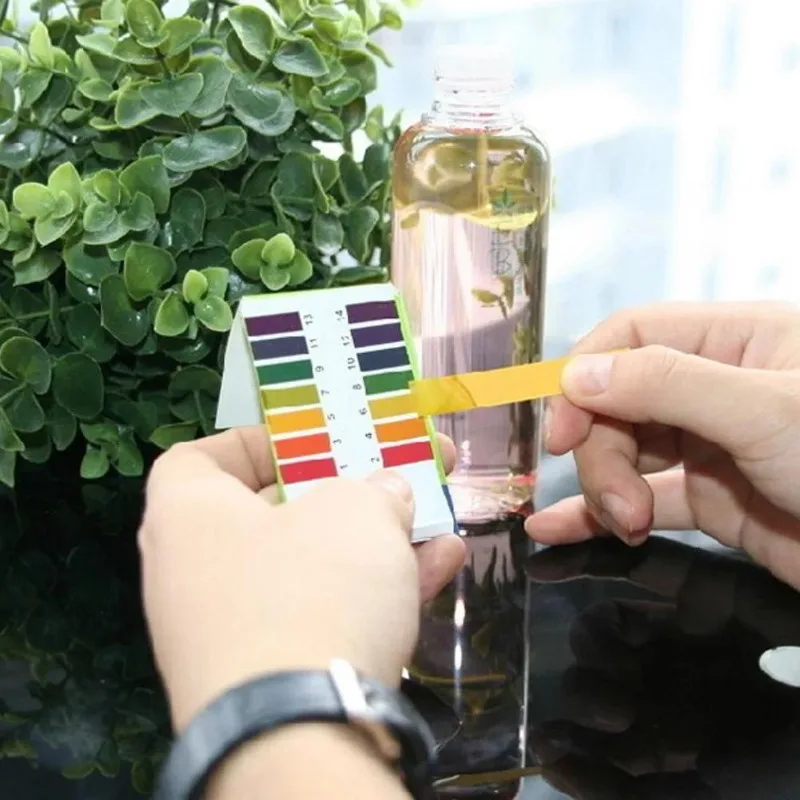 PH Test Strip 1-14 Indicator Paper Lab Litmus Tester 80in1 Kit Aquarium Fish Tank Water Food Pool Testing Alkaline Acid 1set