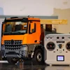 KABOLITE 1/14 Scale RC Dump Truck 5701 4x4 Remote Control Dumper Car RC Tipper Sound Light Light Sound 2-speed Toys Model 3
