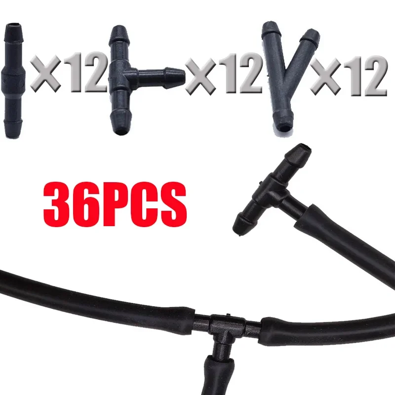 TYI3TypesCarWindshieldWasherNozzlesHoseWaterTubeConnector