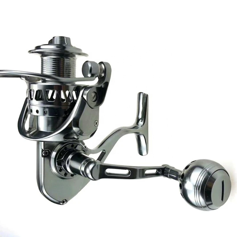 

Full Metal CNC Saltwater Large Fishing Spinning Reel 30kg Drag