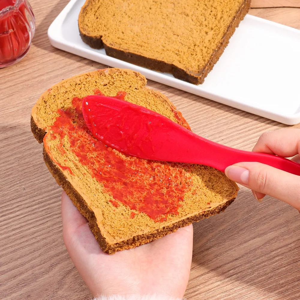 1/5PCS Plastic Butter Knife Portable Long Handle Cheese Cutting Knifes Multi-purpose Bread Cream Spreaders Home Kitchen Gadgets butter knife cheese knife