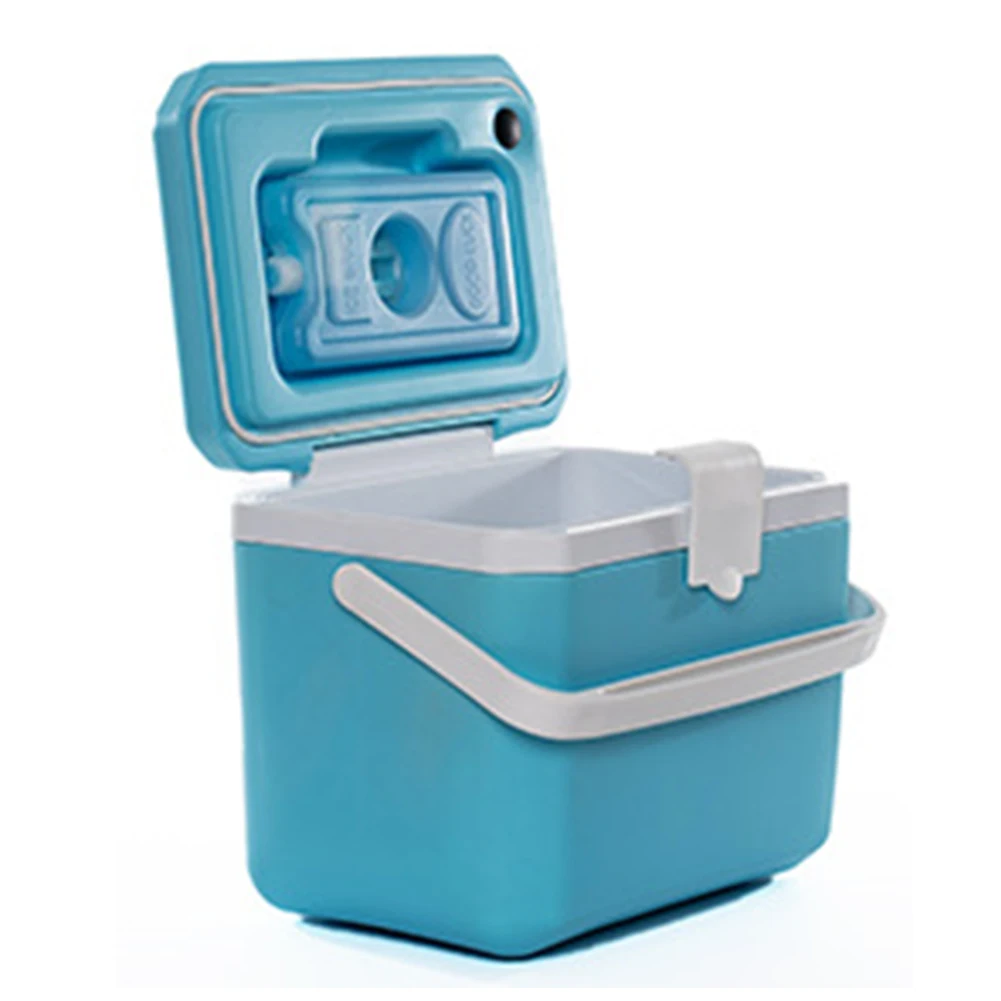 6L Insulated Portable Cooler Large Capacity Camping Car Refrigerator Wear-Resistant Mini Freezer Fridge for Beach Picnic Camping