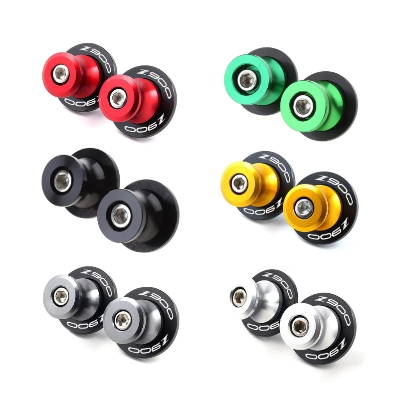 

8mm Motorcycle Swing Arm Sliders Spools Swing Arm Stand Screw for Z900 Z1000SX Z650 Z800 Z1000 Z1000R