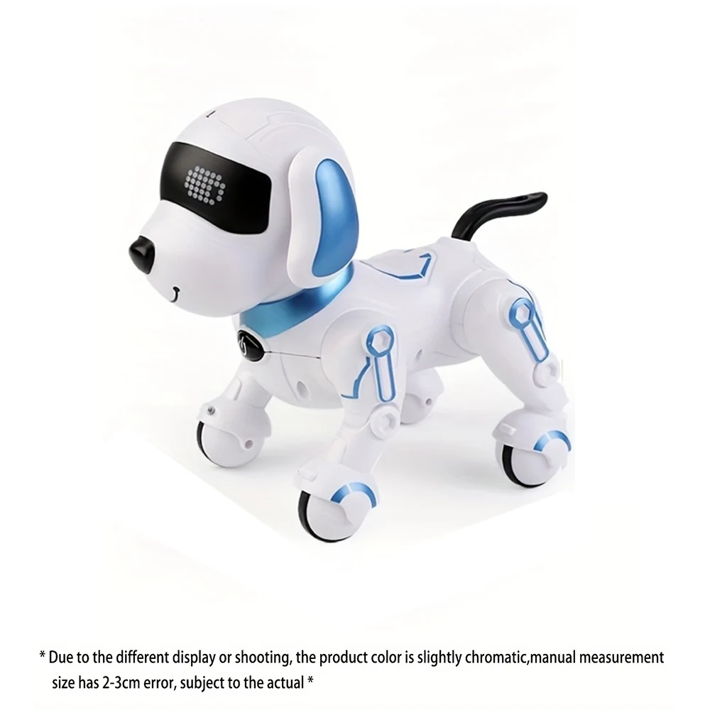 Suono Smart Dog Compagno di gioco meccanico RC Robot Dog Acrobazia elettronica Animale domestico Interattivo Touch Programmabile Smart Walking Dancing