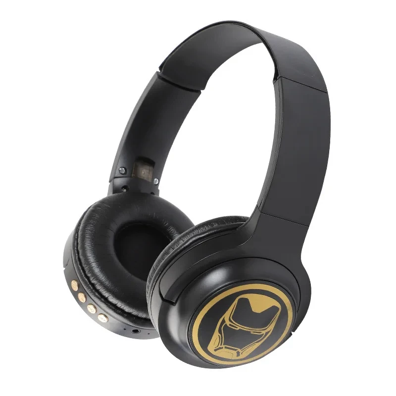 iron Man Bluetooth Headphones Wireless Stereo Earphones Spiderman