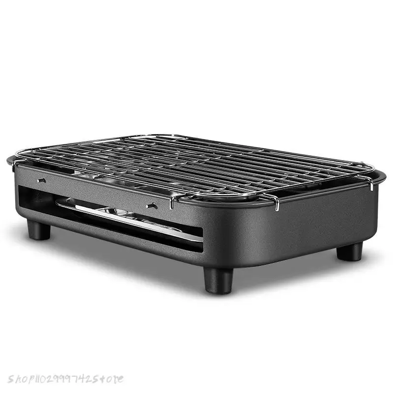 Multi-function Electric Grill Home Indoor Electric Baking Pan Smokeless  Teppanyaki BBQ Barbecue 220V