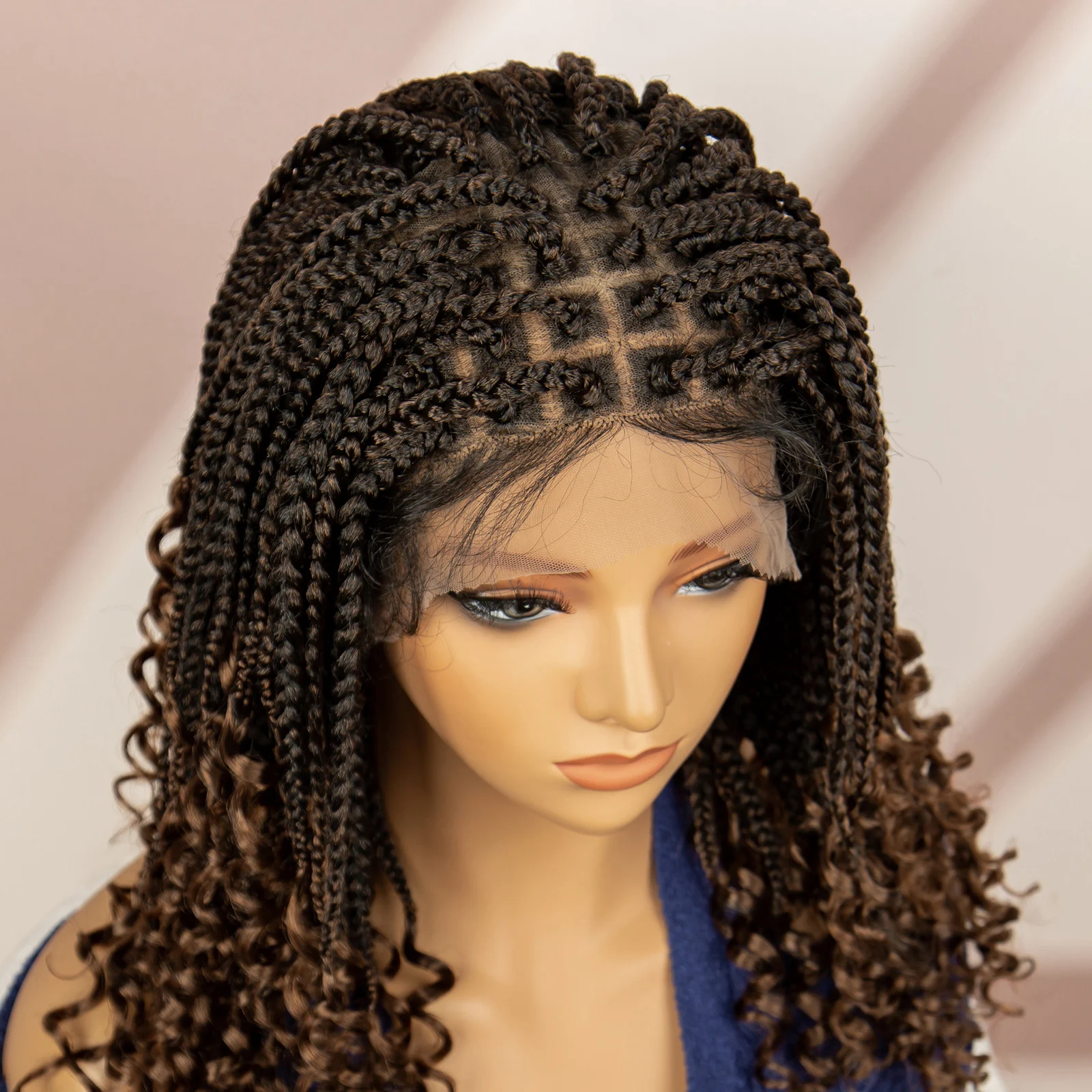 Short Box Braided Wig 3