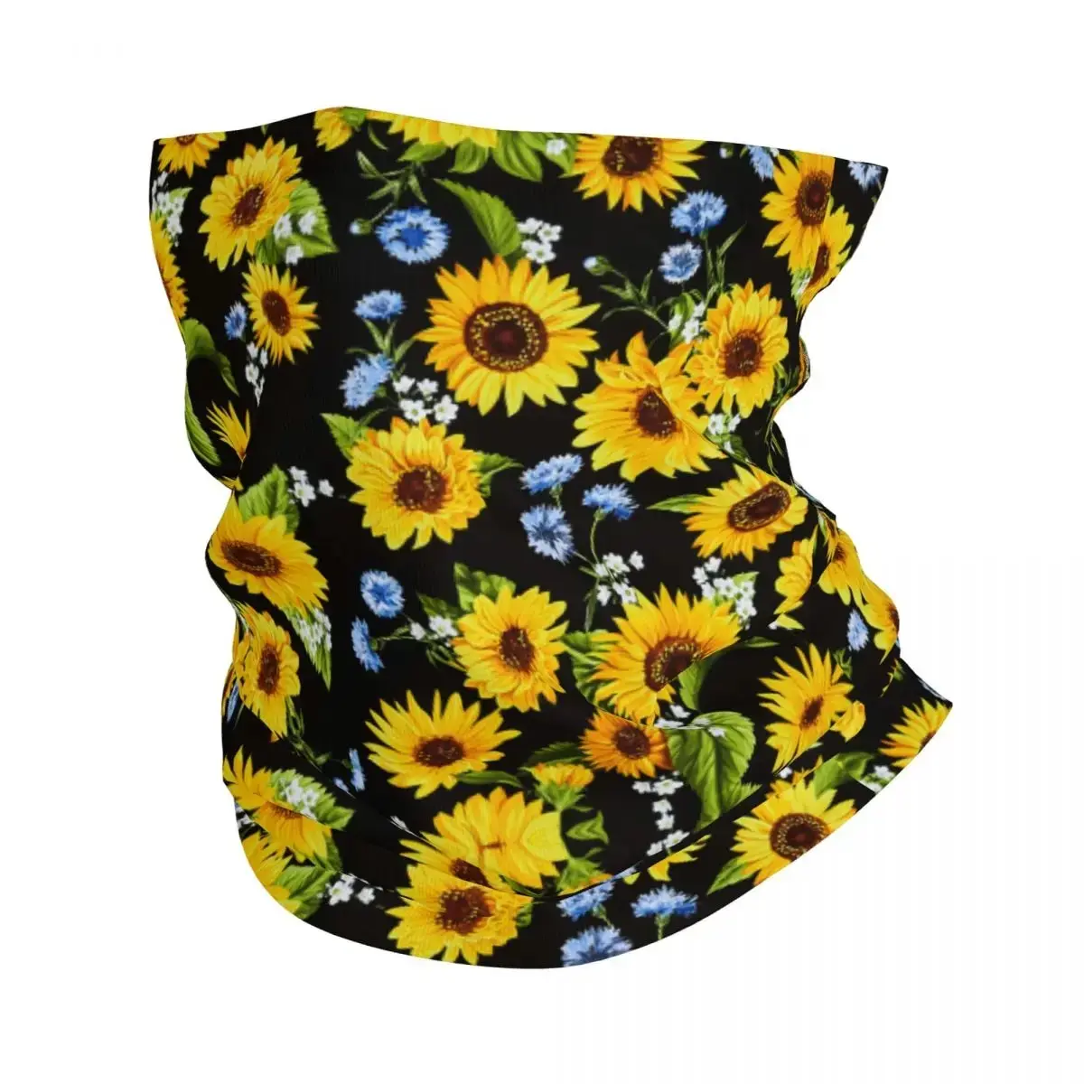 

Подсолнухи и маргаритки бандана Шея Гетры ветрозащитный шарф для лица для мужчин женщин цветочный цветок повязка на голову трубка Балаклава