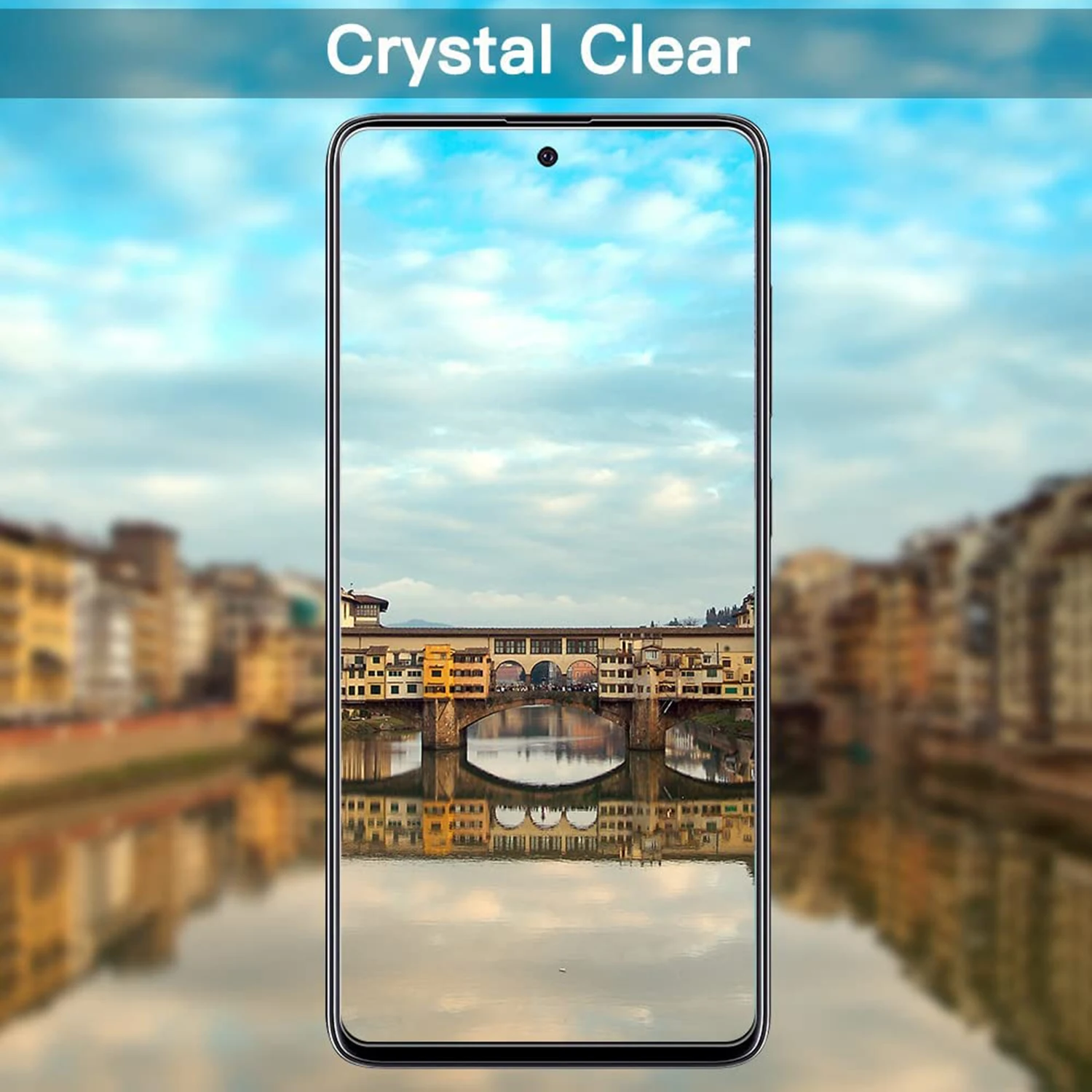 لهاتف سامسونج جالاكسي S10 لايت واقي شاشة زجاجي مقو...