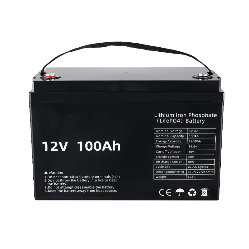 

Battery Solar Storage Battery 12V 100Ah 150Ah 200Ah Solar Wind Energy Storage Power Supply 12V100Ah