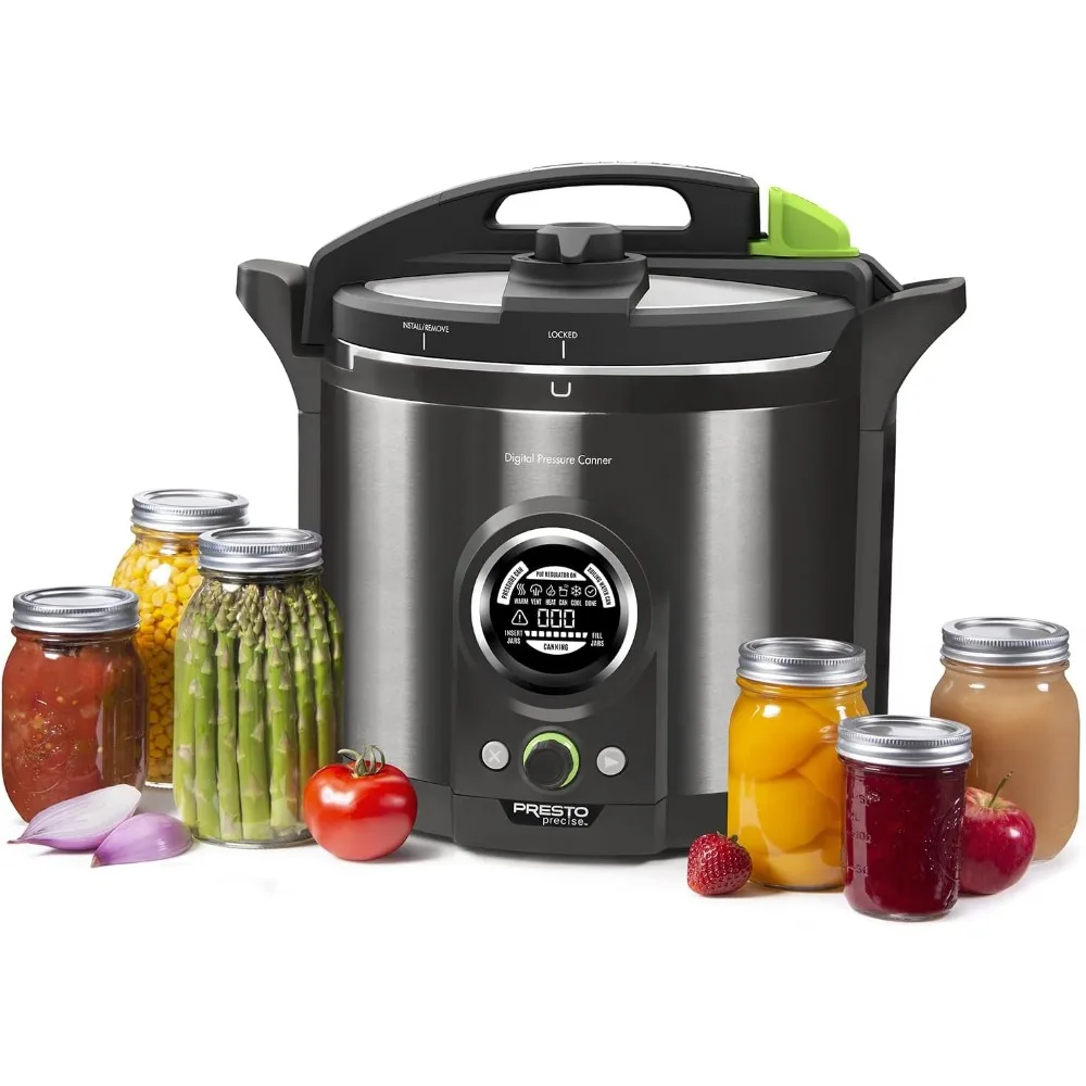12 Qt Stainless steel Electric Pressure Canner W/removable pot 6