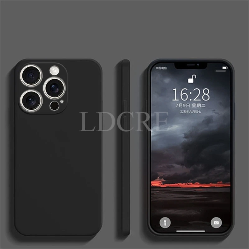 Premium Liquid Silicone TPU Rubber Phone Protector Case