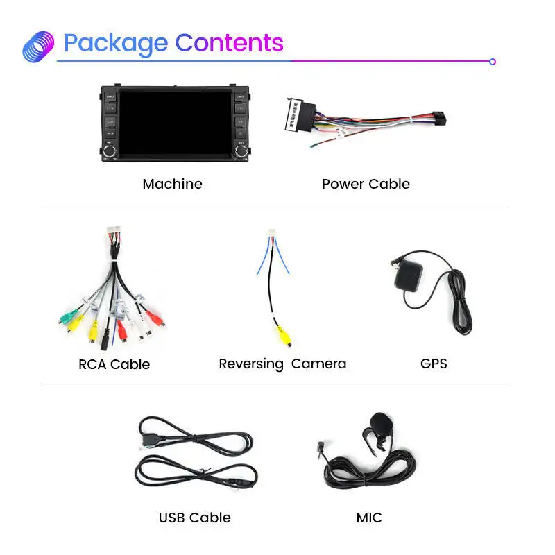 Pantalla Multimedia Inalámbrica de 7 Pulgadas con CarPlay y Android Auto para KIA Ceed 2007-2009, Radio de Coche con Android 15, Sistema Inteligente con GPS 6