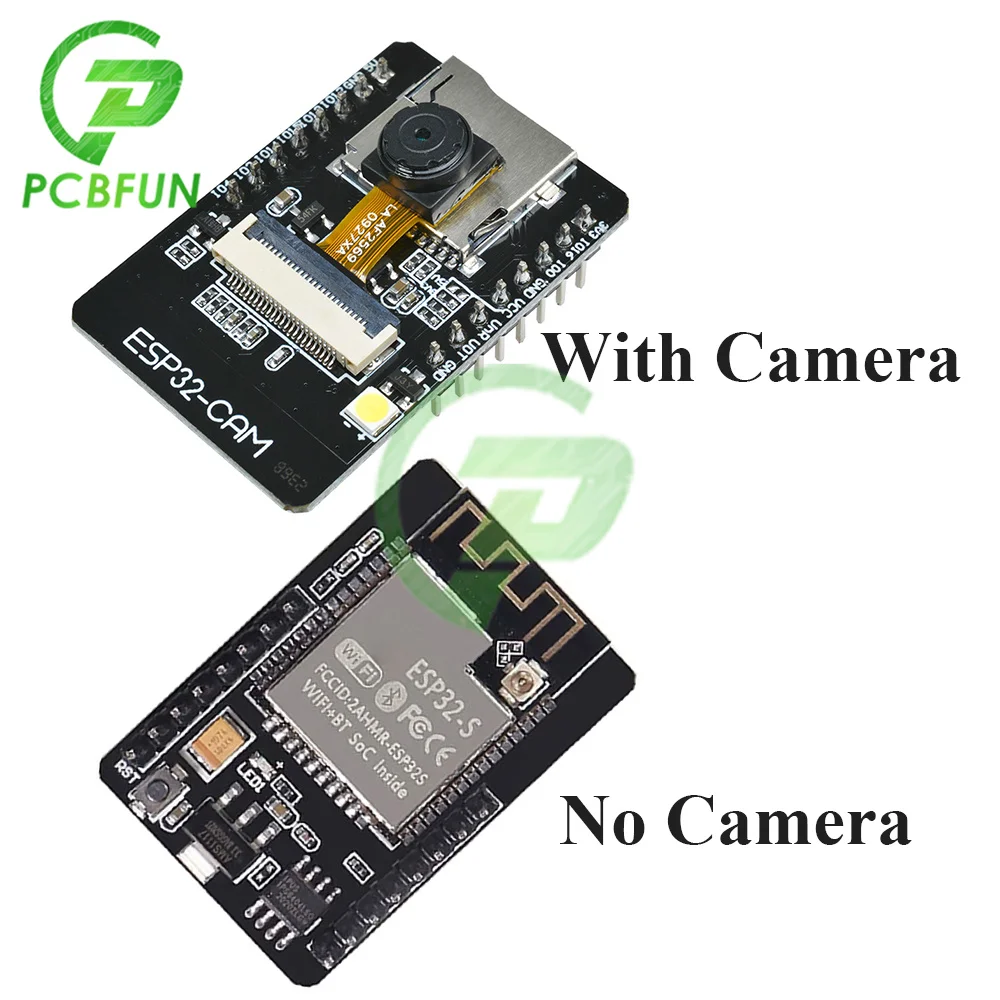 ESP32-CAM-WiFi-Bluetooth-Development-Board-OV2640-Camera-Module-Low ...