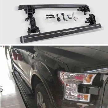 전기 모터 자동 스위치 폐쇄 러닝 보드, 포드 F150 F-150 2011-2021 사이드 스텝 바 페달 너프 바