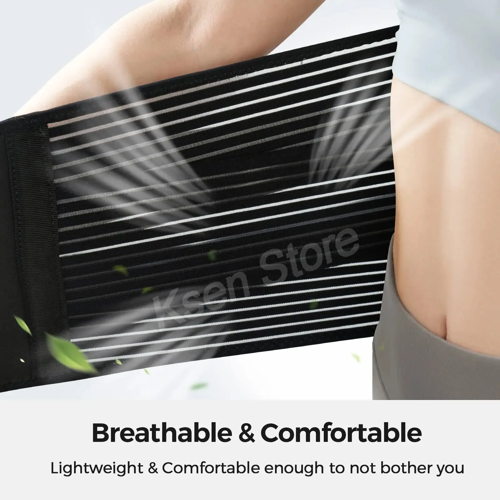 Lumbar Back Belt Waist Support Lumbar Pad Back Orthopedic Corset for Men Women Waist Protector Belt Waist Trainer Spine Support 5