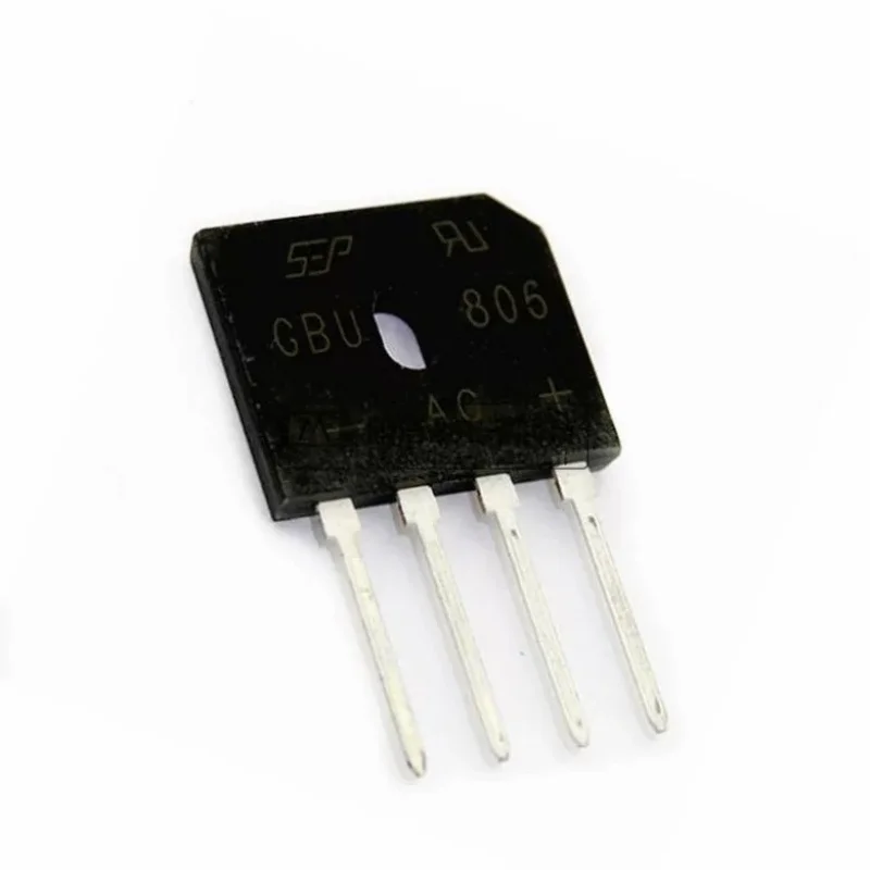 5PCS High-Performance 8A/600V Rectifier Bridge Assemblies