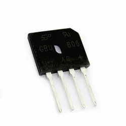 5PCS High - Performance 8A/600V Rectifier Bridge Assemblies - 8A (GBU806)