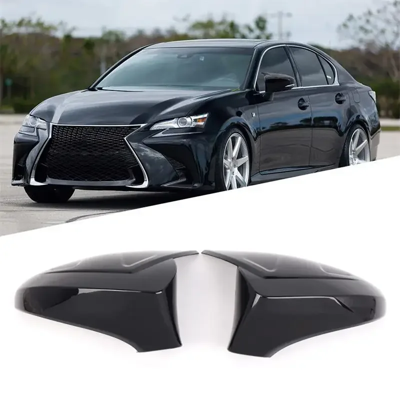 

1 Pair LHD Car Side Rear View Wing Mirror Cover Glossy Black Caps 8791A30D10A0 For Lexus IS200/250/300/350 All Models 2014-2020
